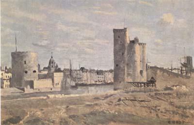 Jean Baptiste Camille  Corot La Rochelle (mk11) Spain oil painting art